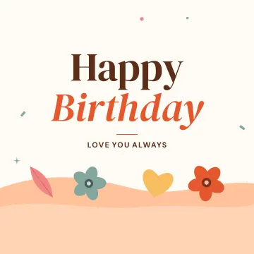 Birthday card for Mum