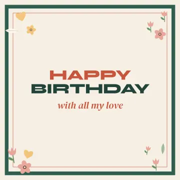 Birthday card for Mum