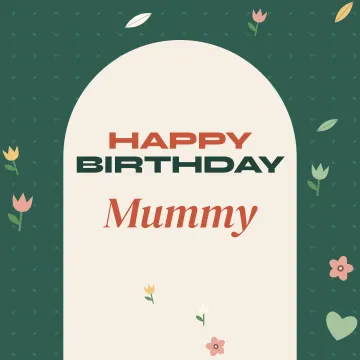 Birthday card for Mum