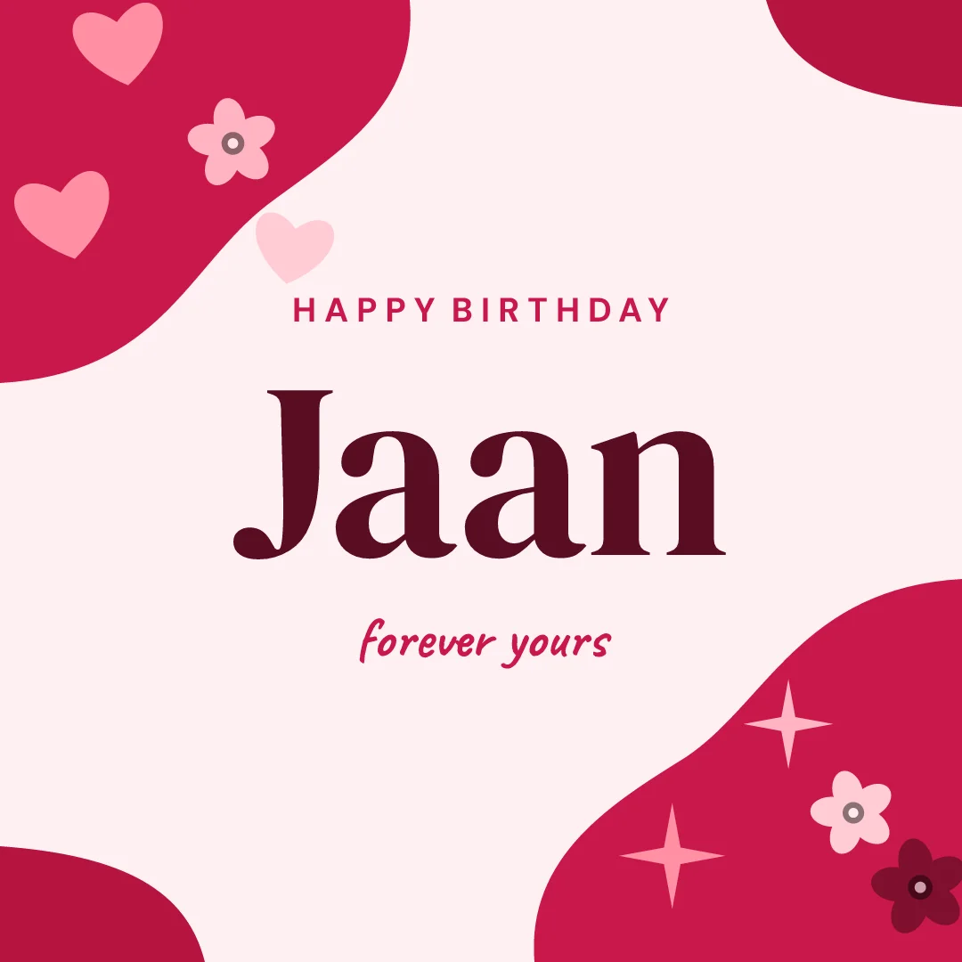 Ready card: Happy Birthday Jaan